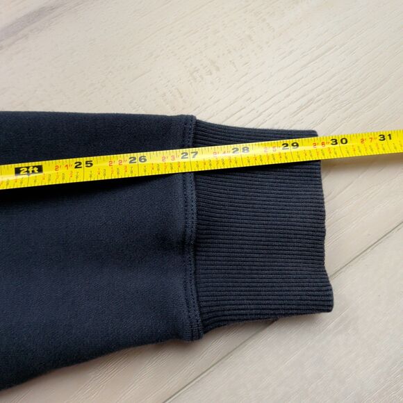 Mack Weldon Ace Hoodie Mens Large Full Zip Navy Blue Stretch Soft Sweatshirt - Picture 8 of 10